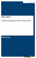 NoSQL Datenbanken. Wide Column Stores