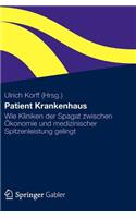 Patient Krankenhaus