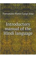 Introductory Manual of the Hindi Language