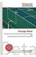 Orange Bowl: (English)