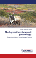 The highest herbivorous in geoecology