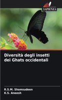 Diversità degli insetti dei Ghats occidentali