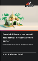 Esercizi di lavoro per eventi accademici