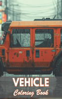 Vehicle Coloring Book