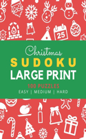 Christmas Sudoku Large Print