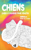 Livres à colorier pour adultes - Moins de 10 euro - Animaux - Chiens