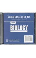 Holt Biology: Student Edition CD-ROM for Macintosh and Windows 2006