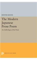 The Modern Japanese Prose Poem