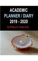 Academic Planner / Diary 2019-2020: Pearl