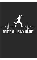 FOOTBALL IS MY HEART Football Heartbeat