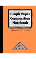 Graph Paper Composition Notebook