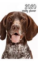 2020 Weekly Planner: 6x 9 In. German Shorthaired Pointer 52 Weekly Calendar Schedule Organizer Appointment Journal Notebook for Deutsch Kurzhaar Fans