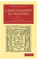 Bibliography of Printing