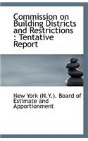 Commission on Building Districts and Restrictions