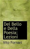 del Bello E Della Poesia; Lezioni