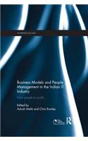 Business Models and People Management in the Indian It Industry