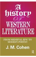 A History of Western Literature: From Medieval Epic to Modern Poetry
