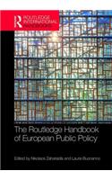 Routledge Handbook of European Public Policy