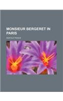 Monsieur Bergeret in Paris