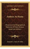Authors At Home