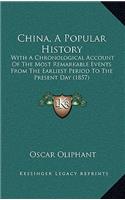 China, A Popular History