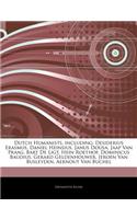 Articles on Dutch Humanists, Including