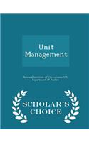 Unit Management - Scholar's Choice Edition