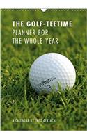 Golf-Teetime Planner for the Whole Year / UK-Version / Organizer 2017