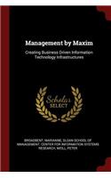 Management by Maxim