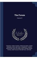 The Forum; Volume 41