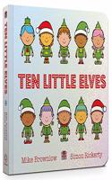 Ten Little Elves Board Book