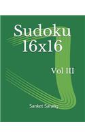 Sudoku 16x16 Vol III