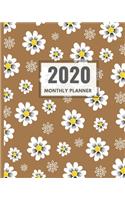 2020 planner weekly and monthly Calendar