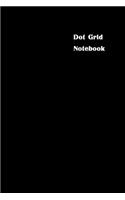 Dot Grid Notebook: College Ruled Line Paper Journal Pages Lined Writing Paper Journals Personal Diary Used To Do Write Ruled Cover Design with Black Color Background s(1 Dot Grid Journal)