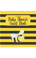 Bumblebee Baby Shower Guest Book