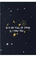 In A Sky Full Of Stars I Saw You