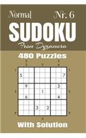 Normal Sudoku Nr.6: 480 puzzles with solution