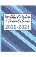 Monthly Budget & Financial Planner 2020-2021