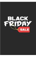 Black friday sale: 6x9 Black Friday - dotgrid - dot grid paper - notebook - notes