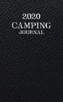 2020 Camping Journal: Travel Camping Journal 2020 Monthly Calendar RV Trailer Campsites Campgrounds Logbook Record Your Family Kids Adventures Log Book Road Trip Planner 