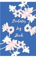 Diabetes Log Book: Weekly Diabetes Record for Blood Sugar, Insuline Dose, Carb Grams and Activity Notes - Daily 1-Year Glucose Tracker - Diabetes Journal - Blue and Pi