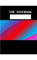 Notebook Unlined/Plain Notebook - Large 8.5 x 11 inches 110 Pages