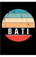 Bati: 100 Pages 6 'x 9' -Dot Graph Paper Journal Manuscript - Planner - Scratchbook - Diary