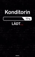 Konditorin Lädt... Notizbuch: Konditorin Journal DIN A5 liniert 120 Seiten Geschenk