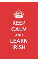 Keep Calm and Learn Irish: Irish Designer Notebook