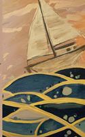 Notebook: An Art Print Journal: Jumping Dolphin(2 Notebooks by Seto)