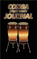 Conga Player Music Journal