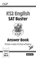 KS2 English Reading SAT Buster: Answer Book 1 (for the 2026 tests): (CGP SATS English)