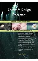 Software Design Document A Complete Guide - 2020 Edition