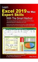 Learn Excel 2019 for Mac Expert Skills with The Smart Method